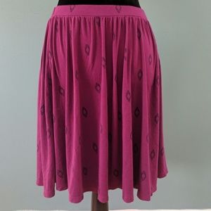 Pink Shirt with Southwestern Diamonds